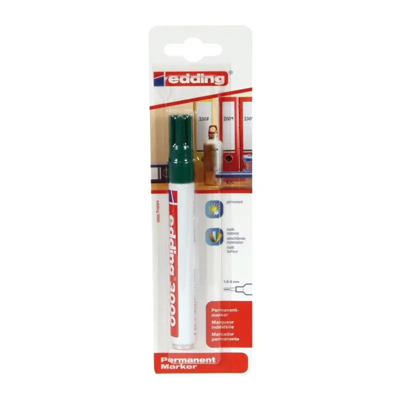 Edding Rotulador 3000 color verde