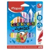 Maped Rotulador Jungle Color Peps 12 colores