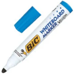 Bic Rotulador para pizarra blanca Velleda Marker azul 12 unidades
