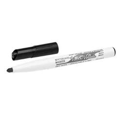 Bic Rotulador para pizarra blanca Velleda Medium negro 12 unidades