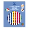 Djeco Rotulador punta de pincel 10 colores