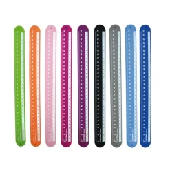 Fraga Rulómetro regla de silicona enrollable color surtido