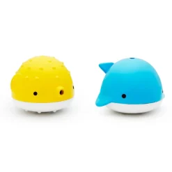 Munchkin Set 2 animales dispensadores Color Buddies con 20 bombas de baño