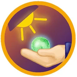 Moses Set 3 canicas brilla en la oscuridad