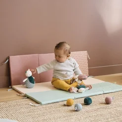 Kaloo Set 3 gatitos tela texturas