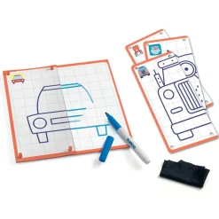 Djeco Set aprende a dibujar con simetría Step by step