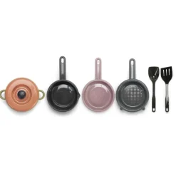 Dantoy Set batería de cocina 6 pzas Eco Green Bean (Colores surtidos)