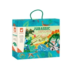 Janod Set con 6 actividades de dinosaurios Jurassic Explorer