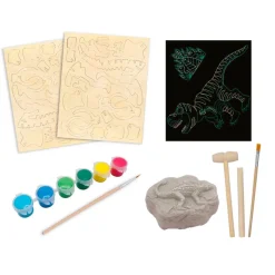 Janod Set con 6 actividades de dinosaurios Jurassic Explorer