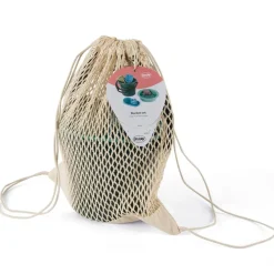 Dantoy Set cubo playa con accesorios Blue Marine