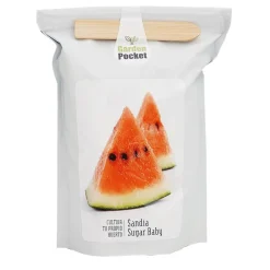 Garden Pocket Set de cultivo de sandía sugar baby en bolsa-maceta