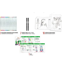 Alpino Set de dibujo manga Color Experience