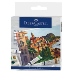 Faber castell Set óleo 24 colores en tubo de 9ml.