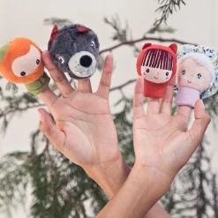 Lilliputiens Set marionetas dedo Caperucita roja