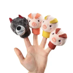 Lilliputiens Set marionetas dedo Los Tres Cerditos