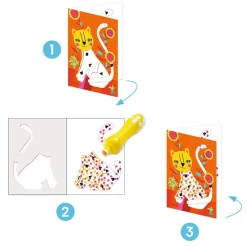 Djeco Set para colorear con puntos ¡Y punto pelota!