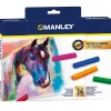 Manley Set pasteles suaves 36 colores