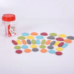 Edx Set piedras junior colores tierra