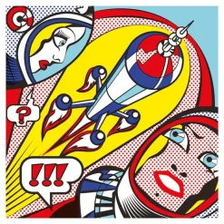 Djeco Set pintar rotuladores pincel y calcomanías superhéroes