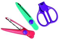 Milan Set tijeras Zig Zag con 8 hojas intercambiables