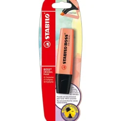 Stabilo Boss pastel color melocotón 1 unidad