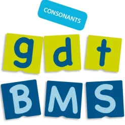 Akros Tacto fichas letras y signos de puntuación