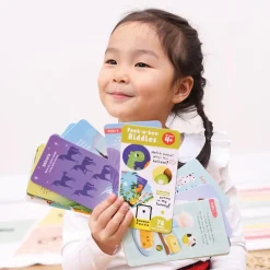 Banana Panda Tarjetas en inglés Peek a Boo Riddles for ages 4