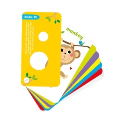 Banana Panda Tarjetas en inglés Peek a Boo Riddles advanced