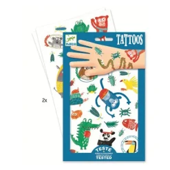 Djeco Tatuajes hocicos (set 2 hojas)