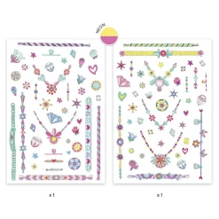 Djeco Tatuajes joyas neón