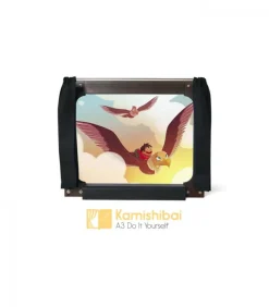 Teatro Kamishibai DIY A3 de madera. Do It Yourself