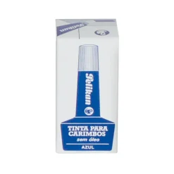 Pelikan Tinta para sellar azul frasco 28ml.