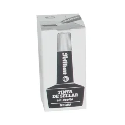 Pelikan Tinta para sellar color negro frasco 28ml.