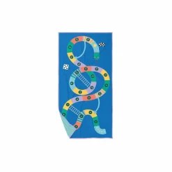 Quut Toalla de playa M juego serpientes y escaleras.