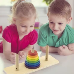 Andreu Toys Torre de Hanoi madera juego lógica