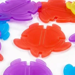 Miniland Tortugas translúcidas colores 20pzas para mesa de luz